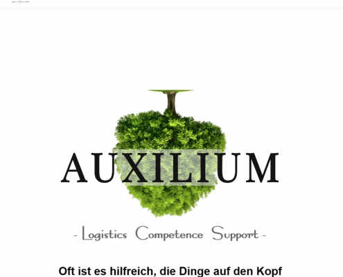 Referenz: Auxilium Logistics, ein Projekt der Freimann » WEBAGENTUR aus Mainz